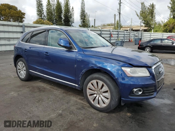 2013 Audi Q5 Hybrid Prestige with VIN WA1C8AFP5DA042187, listed as a Copart auction lot 43698115 with 197,161 mi miles and Clean title. Bid and sale history available at DreamBid. Image 4.