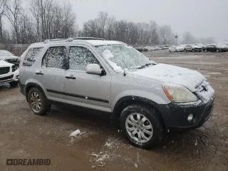 2006 Honda CR-V EX with VIN SHSRD77826U433645, listed as a Copart auction lot 87043214 with 167,246 mi miles and Clean Title. Bid and sale history available at carsss.com. Image 4.