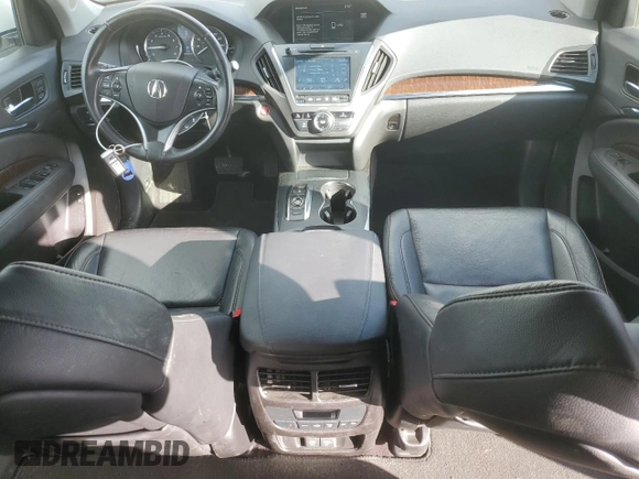 2019 Acura MDX with VIN 5J8YD4H39KL018108, listed as a Copart auction lot 46162605 with 76,322 mi miles and Salvage title. Bid and sale history available at DreamBid. Image 8.