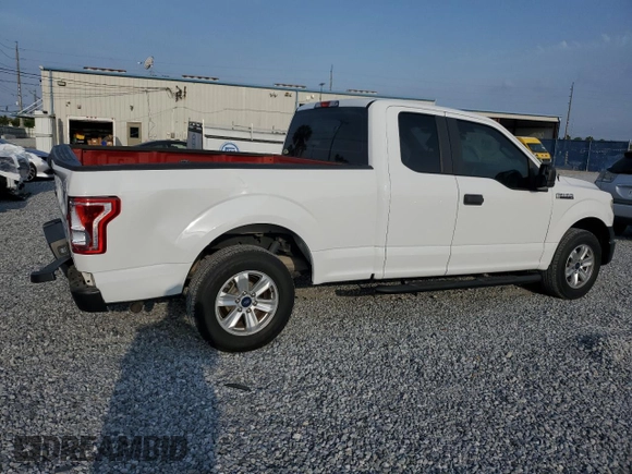 2015 Ford F-150 XL with VIN 1FTEX1CF5FFD09718, listed as a Copart auction lot 50145635 with 144,735 mi miles and Salvage Title. Bid and sale history available at carsss.com. Image 3.