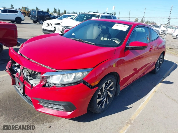 2018 Honda Civic Coupe LX-P with VIN 2HGFC4B02JH302734, listed as a IAAI auction lot 41496335 with 119,890 mi miles. Bid and sale history available at carsss.com. Image 18.
