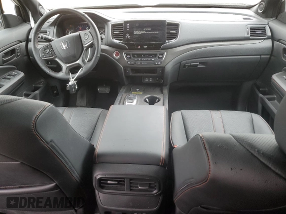 2024 Honda Passport TrailSport with VIN 5FNYF8H66RB013794, listed as a Copart auction lot 49257765 with 7,722 mi miles and Salvage Title. Bid and sale history available at carsss.com. Image 8.