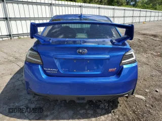 2015 Subaru WRX STI Limited with VIN JF1VA2U62F9802377, listed as a Copart auction lot 57689134 with 92,690 mi miles and Salvage title. Bid and sale history available at DreamBid. Image 6.