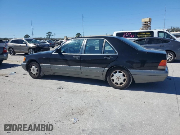 1995 Mercedes-Benz S 320 with VIN WDBGA32E7SA235612, listed as a Copart auction lot 46911705 with 119,900 mi miles and Clean Title. Bid and sale history available at DreamBid. Image 2.