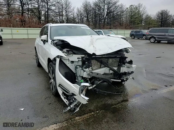 2021 Volvo XC60 Inscription with VIN YV4102RL5M1716130, listed as a Copart auction lot 45198265 with 0 mi miles and Salvage Title. Bid and sale history available at carsss.com. Image 10.