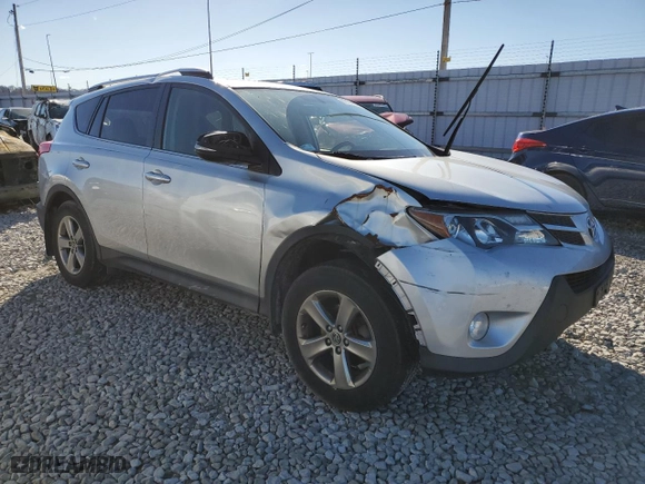 2015 Toyota RAV4 XLE with VIN JTMRFREV7FD152065, listed as a Copart auction lot 80750283 with 115,187 mi miles and Salvage Title. Bid and sale history available at carsss.com. Image 4.