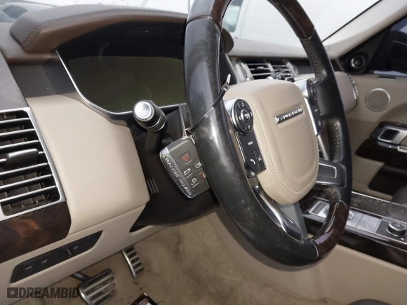 2017 Land Rover Range Rover with VIN SALGS2FE8HA326604, listed as a IAAI auction lot 41045678 with 56,150 mi miles. Bid and sale history available at carsss.com. Image 11.