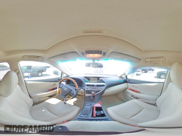 2010 Lexus RX 350 with VIN 2T2ZK1BA1AC033587, listed as a Copart auction lot 50645615 with 138,860 mi miles and Salvage Title. Bid and sale history available at DreamBid. Image 14.
