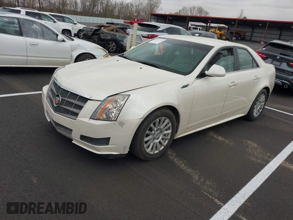 2010 Cadillac CTS Luxury with VIN 1G6DE5EG2A0109280, listed as a IAAI auction lot 41831015 with 63,860 mi miles. Bid and sale history available at carsss.com. Image 2.