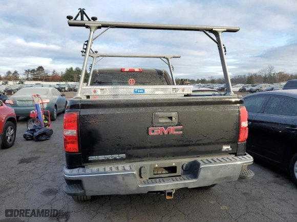 2017 GMC Sierra 1500 SLE with VIN 1GTV2MEH3HZ286505, listed as a Copart auction lot 80279004 with 0 mi miles and Salvage Title. Bid and sale history available at carsss.com. Image 6.