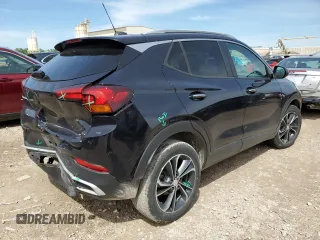 2021 Buick Encore GX Select with VIN KL4MMDS23MB132766, listed as a Copart auction lot 55040725 with 64,542 mi miles and Salvage title. Bid and sale history available at DreamBid. Image 3.