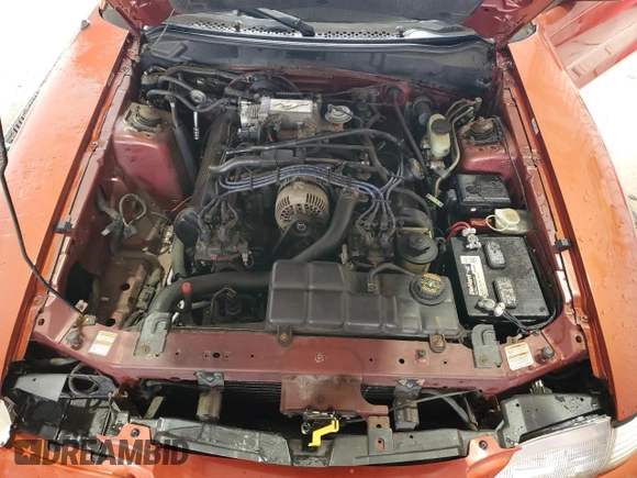 1997 Ford Mustang GT with VIN 1FALP42X3VF130827, listed as a Copart auction lot 60529995 with 112,799 mi miles and Salvage title. Bid and sale history available at DreamBid. Image 11.