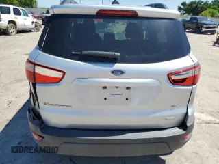 2020 Ford EcoSport SE z VIN MAJ3S2GE0LC394354, wystawiony jako Copart lot #53514755 z przebiegiem Nie podano mil oraz Szkoda całkowita • Salvage title. Historia ofert i sprzedaży dostępna na DreamBid. Obrazek 6.