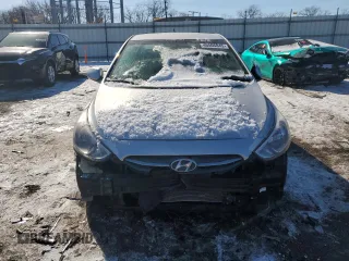 2017 Hyundai Accent SE with VIN KMHCT4AE9HU307981, listed as a Copart auction lot 46506845 with 101,763 mi miles and Salvage Title. Bid and sale history available at carsss.com. Image 5.