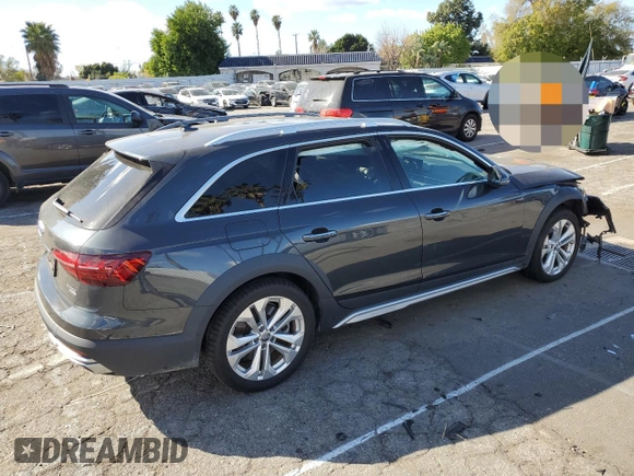 2020 Audi allroad A4 Premium with VIN WA17NAF46LA025820, listed as a Copart auction lot 42178183 with Not Provided miles and . Bid and sale history available at DreamBid. Image 3.