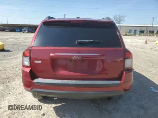 2016 Jeep Compass 75th Anniversary with VIN 1C4NJCBB5GD749124, listed as a Copart auction lot 45005845 with 84,702 mi miles and Salvage Title. Bid and sale history available at carsss.com. Image 6.