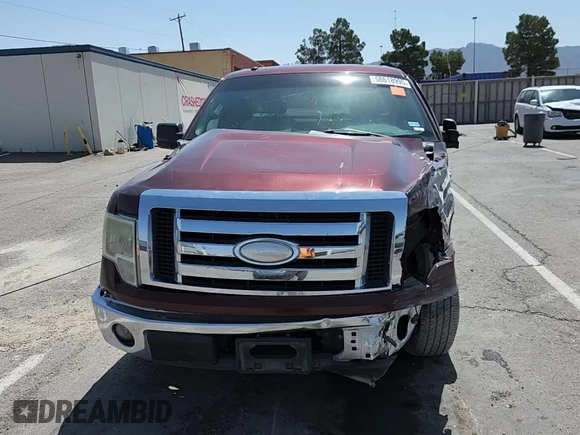 2009 Ford F-150 STX with VIN 1FTRX12819FA12244, listed as a Copart auction lot 58618995 with 136,773 mi miles and Salvage title. Bid and sale history available at DreamBid. Image 13.