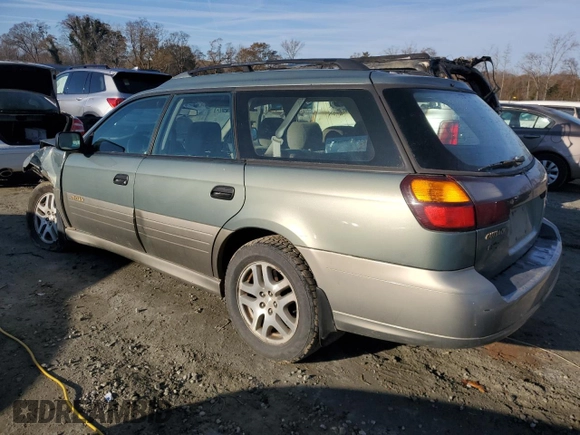 2003 Subaru Legacy Outback with VIN 4S3BH665737642976, listed as a Copart auction lot 85114634 with 116,843 mi miles and Salvage title. Bid and sale history available at DreamBid. Image 2.