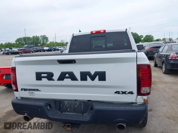 2016 Ram 1500 Rebel with VIN 1C6RR7YTXGS417801, listed as a IAAI auction lot 42382016 with 142,636 mi miles and . Bid and sale history available at DreamBid. Image 16.