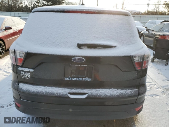 2017 Ford Escape S with VIN 1FMCU0F78HUB28010, listed as a Copart auction lot 45933915 with 86,505 mi miles and Salvage Title. Bid and sale history available at carsss.com. Image 6.