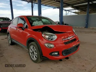 2016 FIAT 500X Lounge with VIN ZFBCFXDT7GP351730, listed as a Copart auction lot 58398785 with 41,322 mi miles and Salvage title. Bid and sale history available at DreamBid. Image 13.