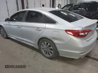 2015 Hyundai Sonata Limited with VIN 5NPE34AF4FH165214, listed as a IAAI auction lot 41738497 with 127,132 mi miles and . Bid and sale history available at carsss.com. Image 3.