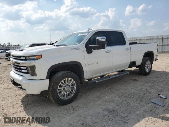 2022 Chevrolet Silverado 3500HD High Country with VIN 1GC4YVEY2NF301685, listed as a Copart auction lot 65153434 with 95,080 mi miles and Clean Title. Bid and sale history available at carsss.com. Image 1.