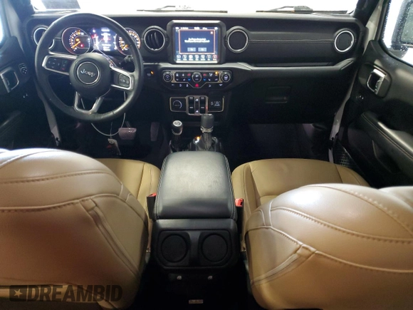 2018 Jeep Wrangler Unlimited Sahara with VIN 1C4HJXEG1JW184054, listed as a Copart auction lot 55666725 with 80,561 mi miles and Salvage title. Bid and sale history available at DreamBid. Image 8.