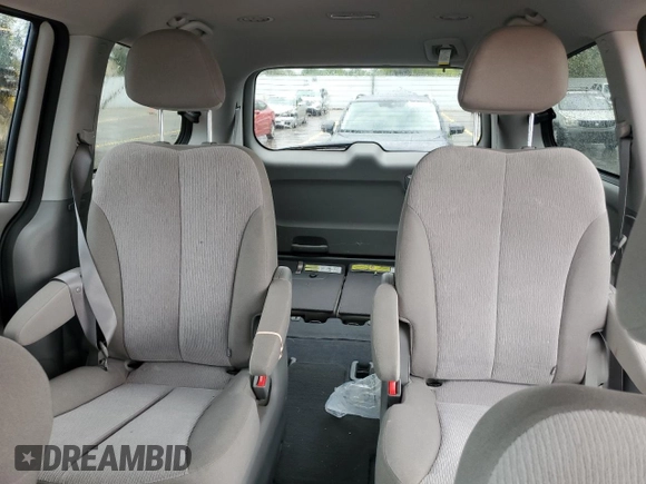 2014 Kia Sedona LX with VIN KNDMG4C77E6539099, listed as a Copart auction lot 72695234 with 86,979 mi miles and Salvage Title. Bid and sale history available at carsss.com. Image 10.