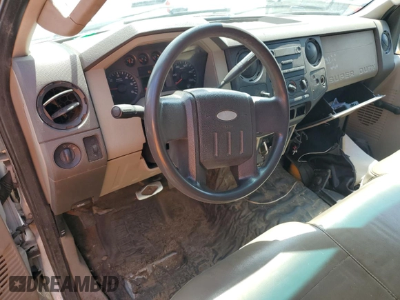 2008 Ford F-350 with VIN 1FTWF30Y08EC60252, listed as a Copart auction lot 74906074 with 218,772 mi miles and Salvage title. Bid and sale history available at DreamBid. Image 8.
