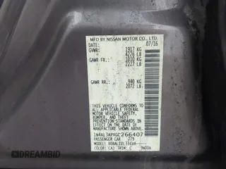 2016 Nissan Altima S with VIN 1N4AL3APXGC266407, listed as a IAAI auction lot 41727634 with 127,936 mi miles and . Bid and sale history available at DreamBid. Image 9.