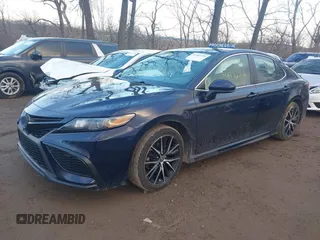 2021 Toyota Camry SE Nightshade with VIN 4T1G11AK4MU483214, listed as a IAAI auction lot 41487326 with 102,205 mi miles and . Bid and sale history available at DreamBid. Image 2.