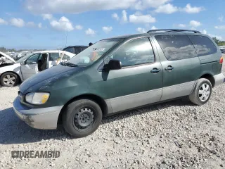 1999 Toyota Sienna LE with VIN 4T3ZF13C1XU151498, listed as a Copart auction lot 58002395 with 175,651 mi miles and Non repairable. Bid and sale history available at DreamBid. Image 1.