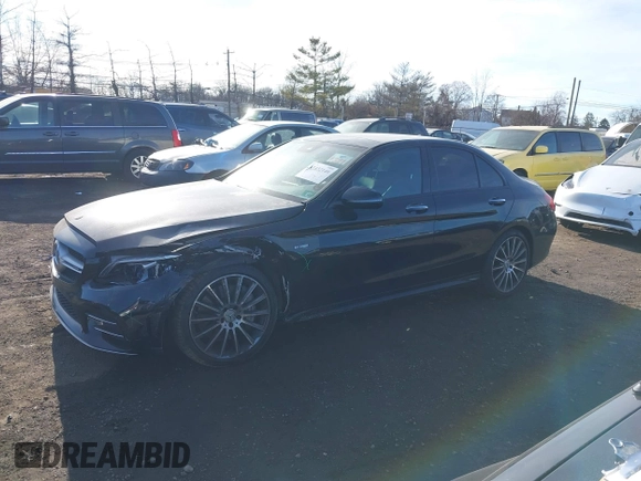 2019 Mercedes-Benz C 43 AMG with VIN 55SWF6EB8KU299343, listed as a IAAI auction lot 41432149 with 40,744 mi miles and . Bid and sale history available at DreamBid. Image 14.