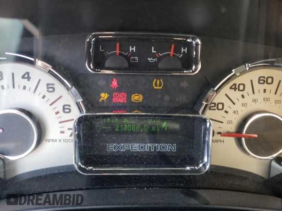 2007 Ford Expedition Limited with VIN 1FMFU19577LA49767, listed as a Copart auction lot 85870574 with 213,088 mi miles and Salvage Title. Bid and sale history available at carsss.com. Image 9.