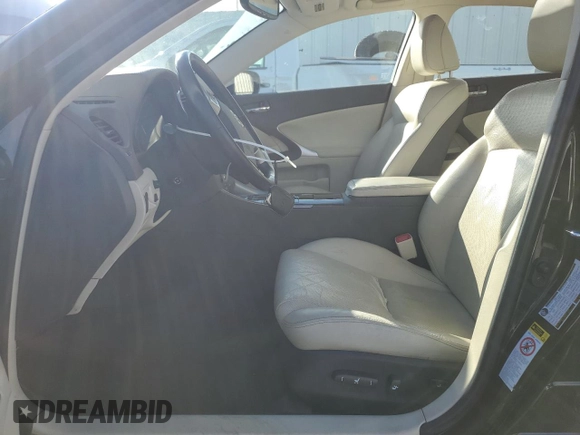2011 Lexus IS 350 with VIN JTHCE5C21B5000537, listed as a Copart auction lot 87040664 with 200,397 mi miles and Salvage title. Bid and sale history available at DreamBid. Image 7.