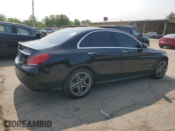 2020 Mercedes-Benz C 300 с VIN 55SWF8EB6LU327265, выставлен на аукционе Copart как лот 58690155 с пробегом 37 436 миль миль и Списание • Salvage title. История ставок и продаж доступна на DreamBid. Изображение 3.