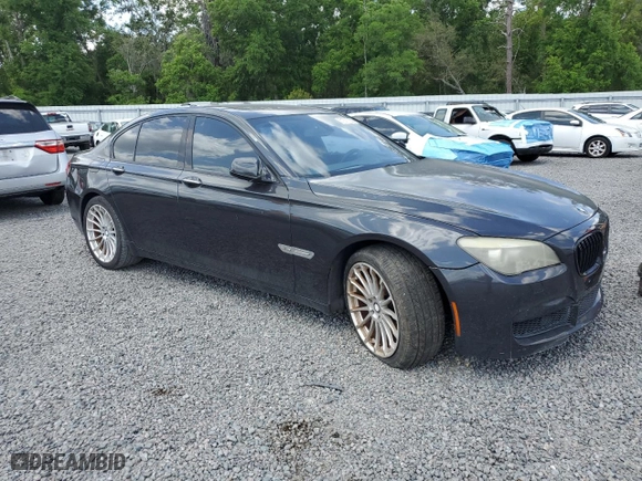 2012 BMW 7 Series 750i xDrive with VIN WBAKC6C5XCC397243, listed as a Copart auction lot 51331165 with 77,424 mi miles and Clean Title. Bid and sale history available at carsss.com. Image 4.