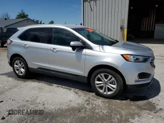 2019 Ford Edge SEL with VIN 2FMPK4J90KBB40298, listed as a Copart auction lot 56953585 with 110,639 mi miles and Salvage title. Bid and sale history available at DreamBid. Image 4.
