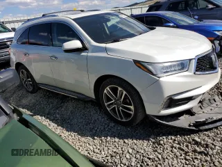 2017 Acura MDX Advance z VIN 5FRYD4H98HB025158, wystawiony jako Copart lot #51809364 z przebiegiem 108 557 mil mil oraz Szkoda całkowita • Salvage title. Historia ofert i sprzedaży dostępna na DreamBid. Obrazek 4.