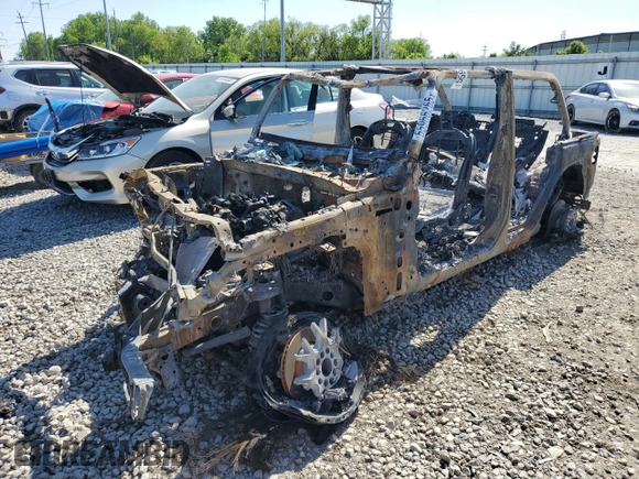 2018 Jeep Wrangler Unlimited Sahara with VIN 1C4HJXEN5JW189708, listed as a Copart auction lot 55966265 with Not provided miles and Non repairable. Bid and sale history available at DreamBid. Image 1.