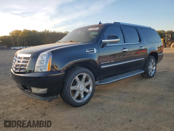 2011 Cadillac Escalade ESV Luxury z VIN 1GYS4HEF4BR132003, wystawiony jako Copart lot #81936304 z przebiegiem Nie podano mil oraz Szkoda całkowita • Salvage title. Historia ofert i sprzedaży dostępna na DreamBid. Obrazek 1.