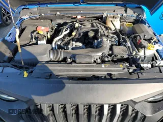2022 Jeep Wrangler Unlimited Sport S z VIN 1C4HJXDG4NW224683, wystawiony jako Copart lot #70258994 z przebiegiem 21 098 mil mil oraz Szkoda całkowita • Salvage title. Historia ofert i sprzedaży dostępna na DreamBid. Obrazek 11.