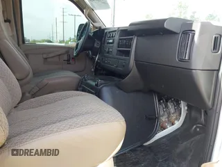 2024 Chevrolet Express Cargo with VIN 1GCWGAFP2R1279801, listed as a IAAI auction lot 42235836 with 11,611 mi miles and . Bid and sale history available at DreamBid. Image 5.