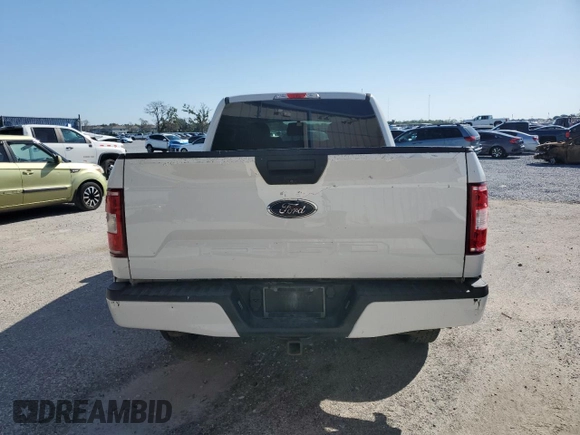 2018 Ford F-150 XL with VIN 1FTEX1CPXJFA88747, listed as a Copart auction lot 41853415 with 64,815 mi miles and Salvage Title. Bid and sale history available at carsss.com. Image 6.