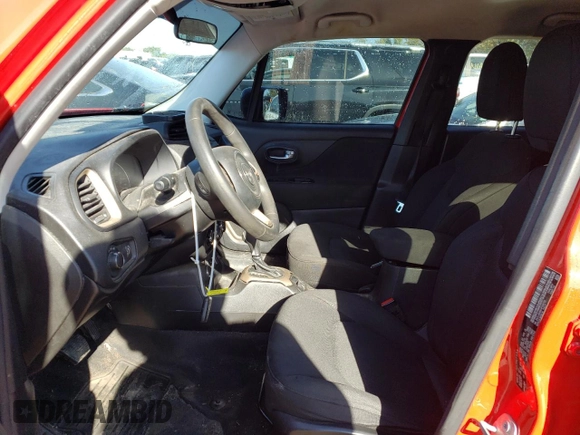2017 Jeep Renegade Sport with VIN ZACCJBABXHPG38722, listed as a Copart auction lot 71112863 with 175,471 mi miles and Salvage title. Bid and sale history available at DreamBid. Image 7.