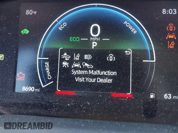 2025 Toyota Camry LE z VIN 4T1DAACK0SU038983, wystawiony jako IAAI lot #42300193 z przebiegiem 8 690 mil mil oraz . Historia ofert i sprzedaży dostępna na DreamBid. Obrazek 7.