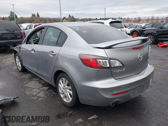 2012 Mazda 3 i Touring with VIN JM1BL1V84C1608638, listed as a IAAI auction lot 41533492 with 132,923 mi miles. Bid and sale history available at carsss.com. Image 3.