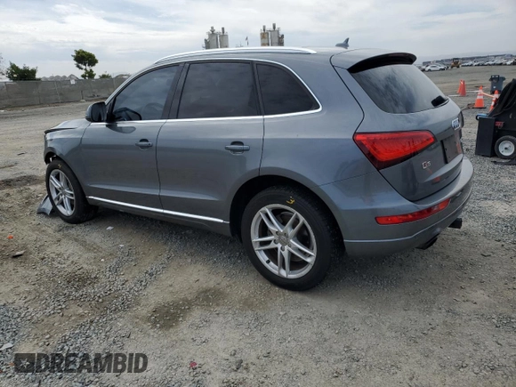 2014 Audi Q5 Premium Plus with VIN WA1LFAFP2EA065725, listed as a Copart auction lot 48527125 with 120,239 mi miles and Salvage Title. Bid and sale history available at carsss.com. Image 2.