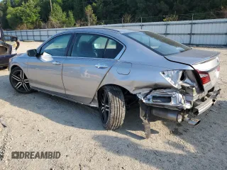 2016 Honda Accord Sport с VIN 1HGCR2F57GA133331, выставлен на аукционе Copart как лот 61716265 с пробегом 64 216 миль миль и Списание • Salvage title. История ставок и продаж доступна на DreamBid. Изображение 2.